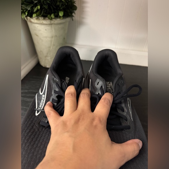 Brooks Womens Size 8 B Glycerin 21 1204081B090 Black Running Shoes Sneakers - Picture 15 of 15